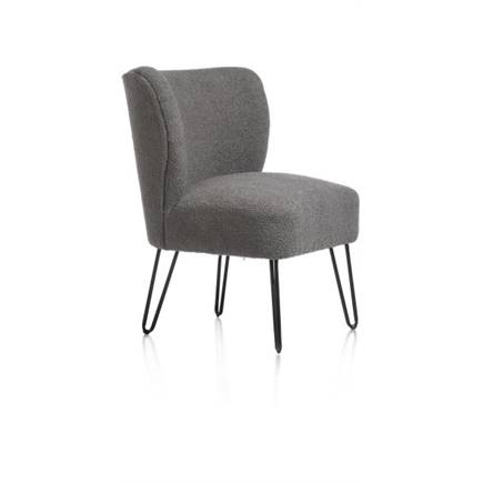 Coco Maison Maud fauteuil Antraciet